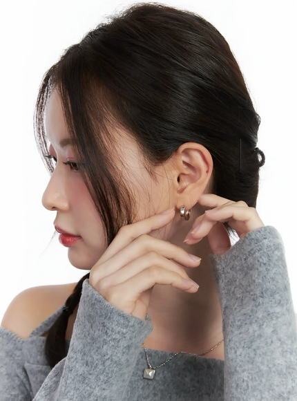 Basic Ring Earrings IN510