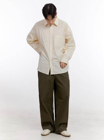 Men's Essential Collared Shirt IF528