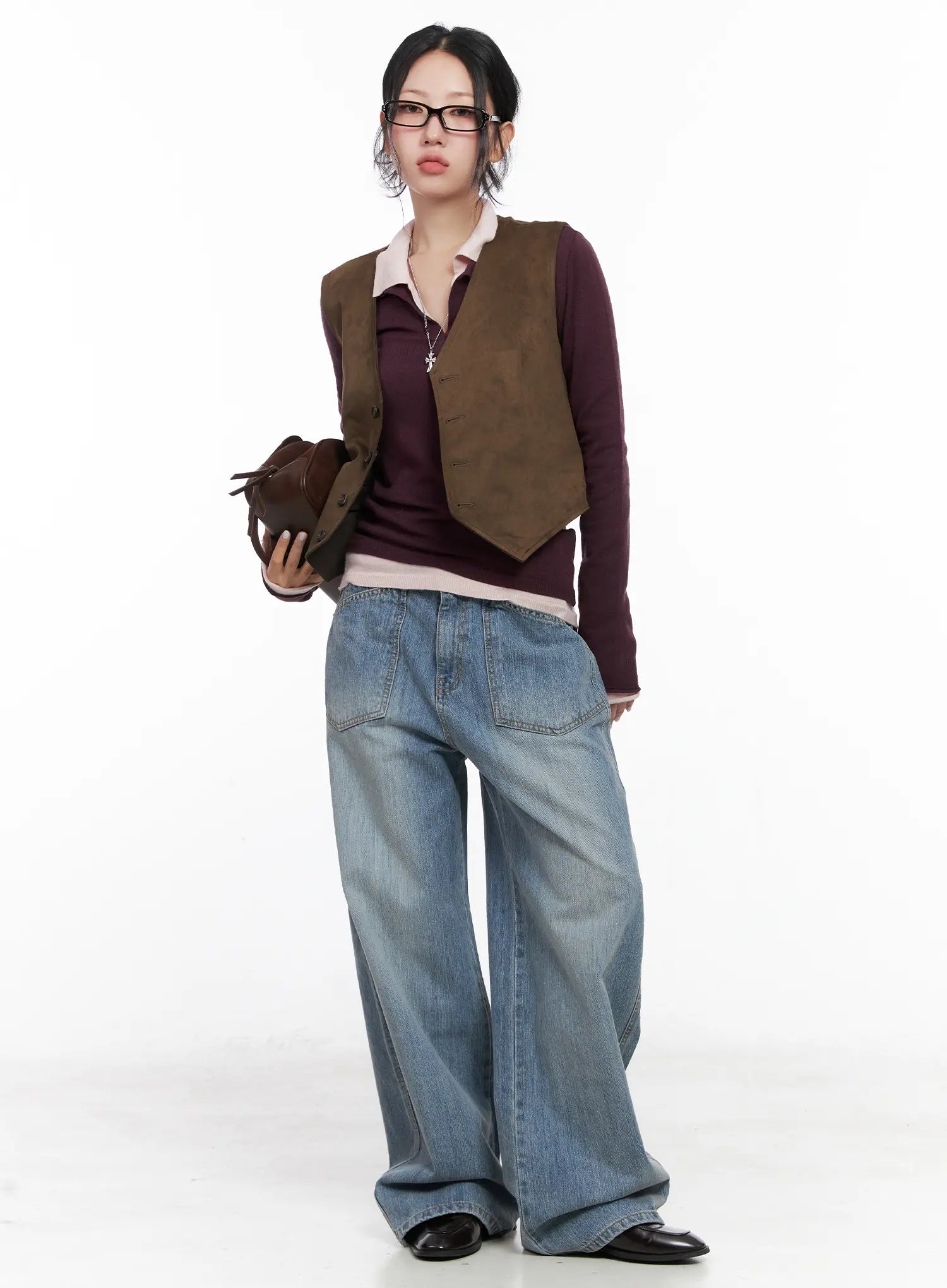 macie-button-detail-wide-leg-jeans-cn514