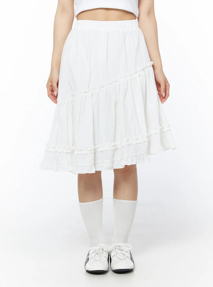 asymmetric-frill-trim-midi-skirt-cd805