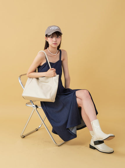 New Town Lettered Cotton Baseball Cap OU13