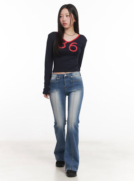 sylpha-slim-stitched-bootcut-jeans-ca530