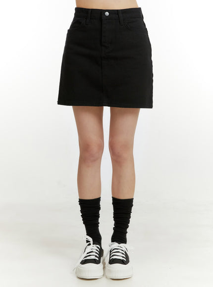 cotton-solid-mini-skirt-ou418