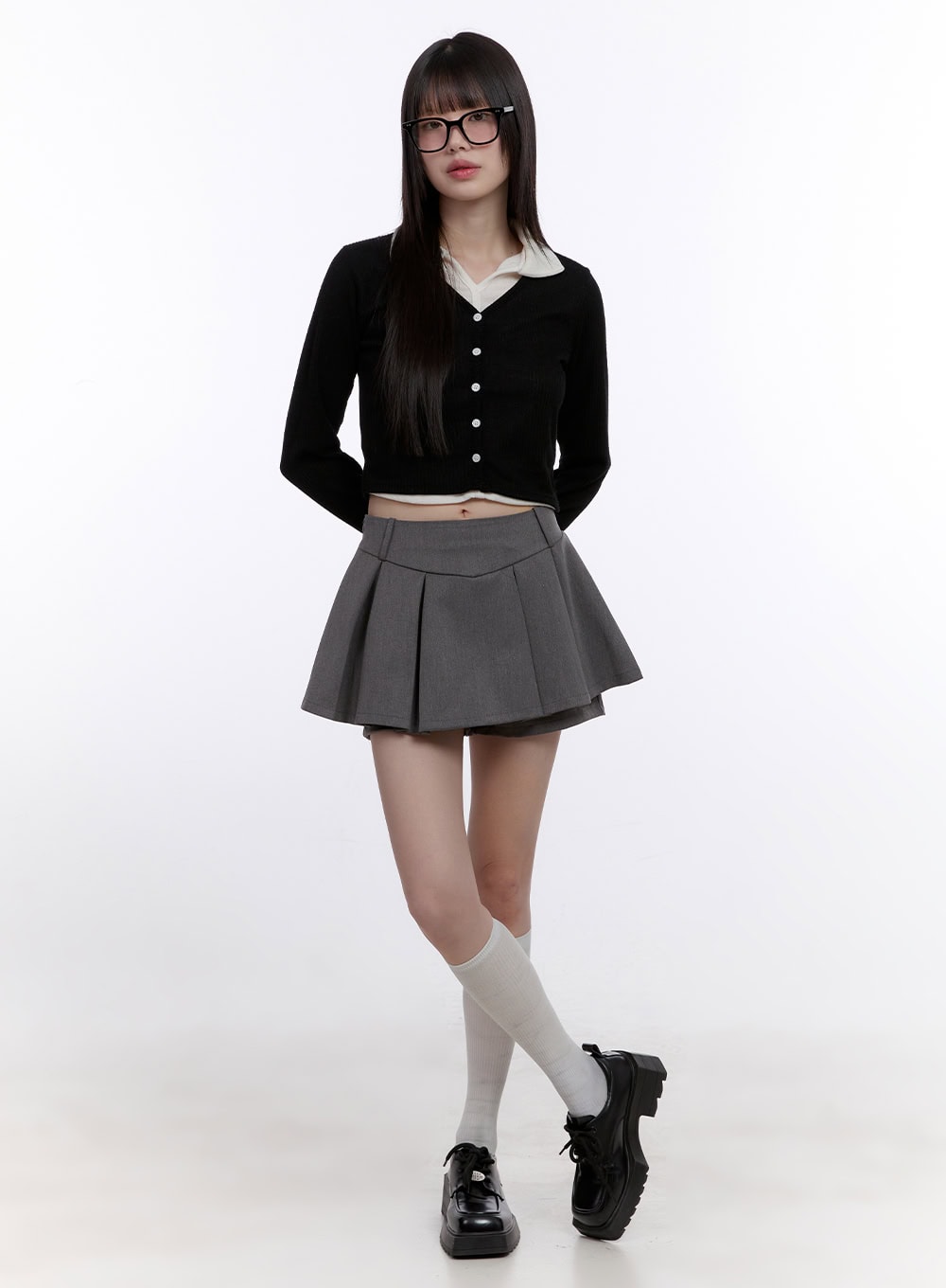 Essential Pleated Mini Skort CF512