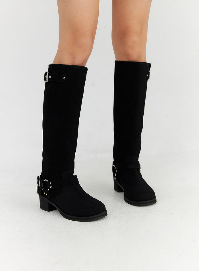 buckle-faux-leather-boots-cn315