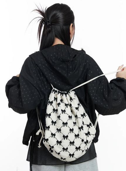 ballet-core-ribbon-drawstring-bag-cf503