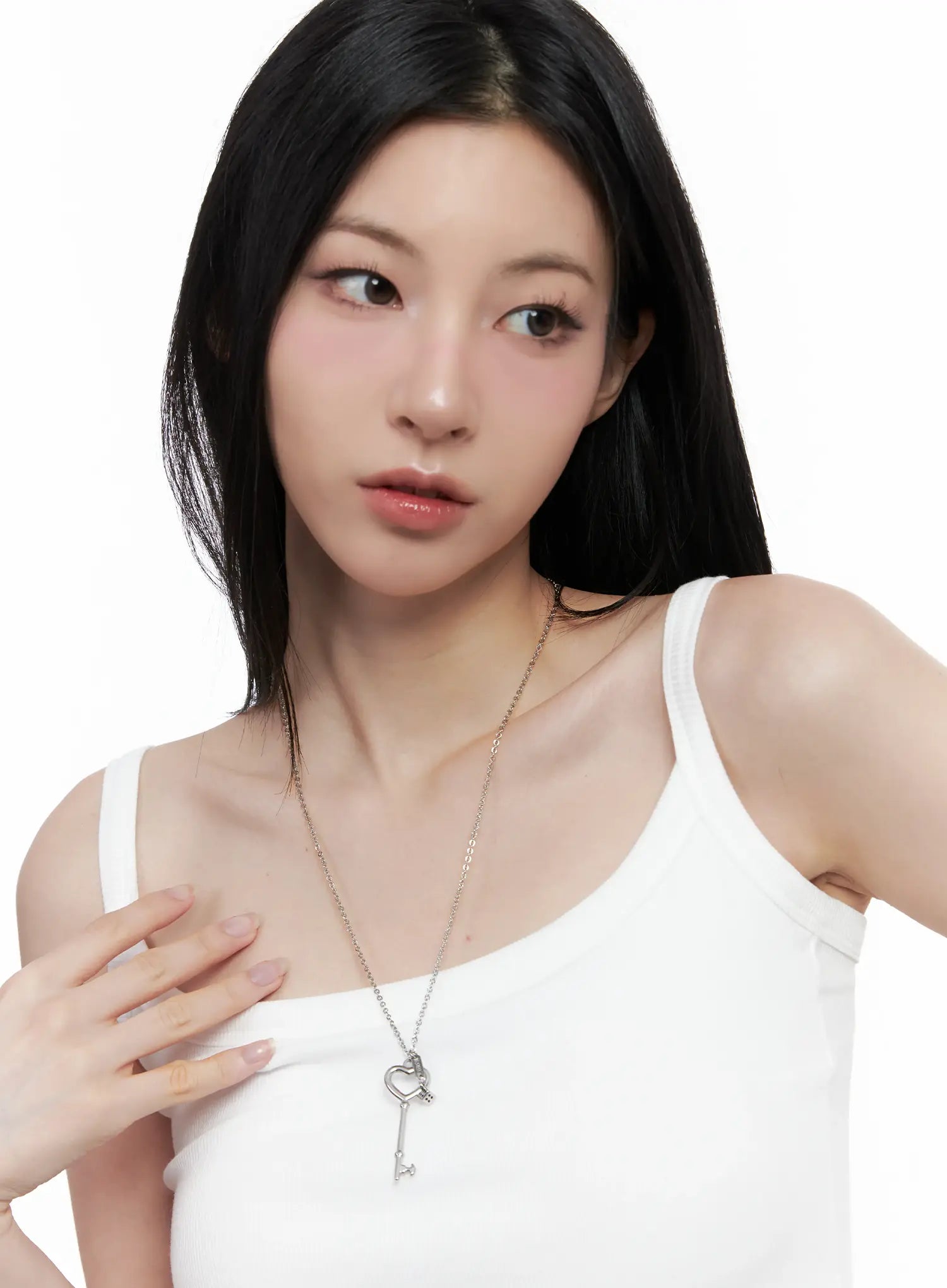 heart-key-long-necklace-co503