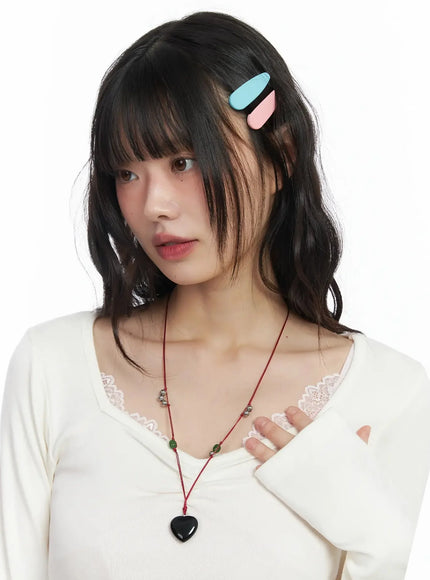 heart-gemstone-pendant-necklace-f516