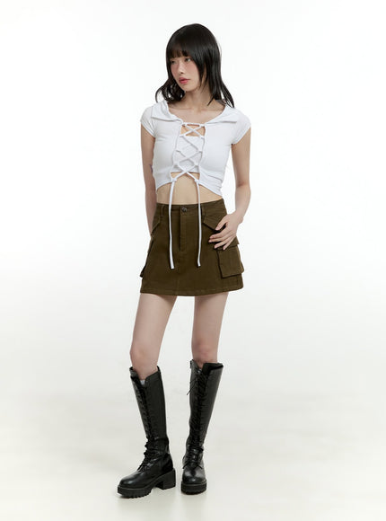 cargo-mini-skirt-cl426