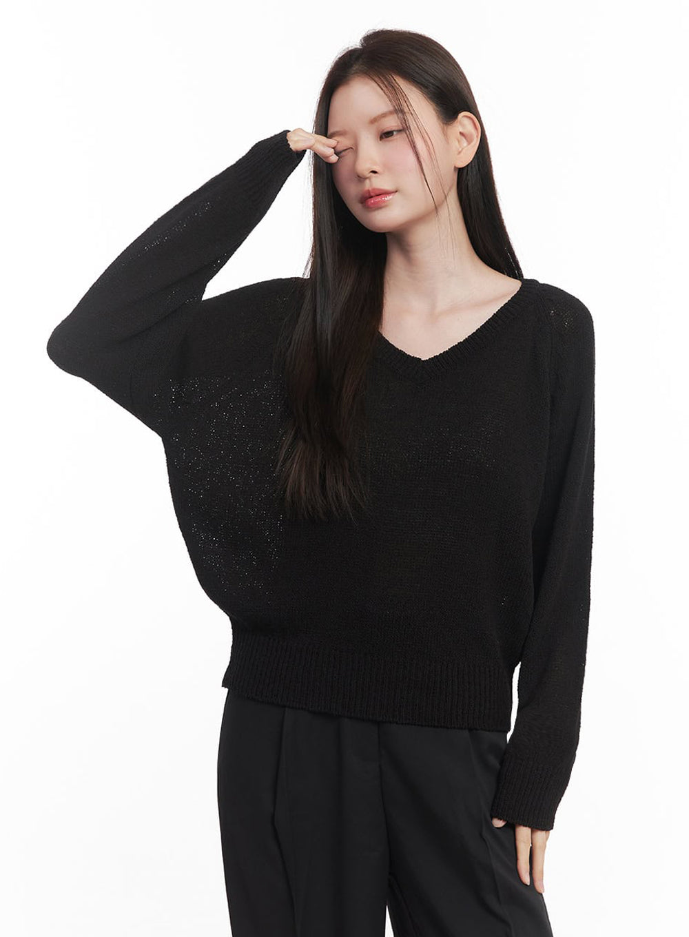 sheer-v-neck-sweater-top-iy509