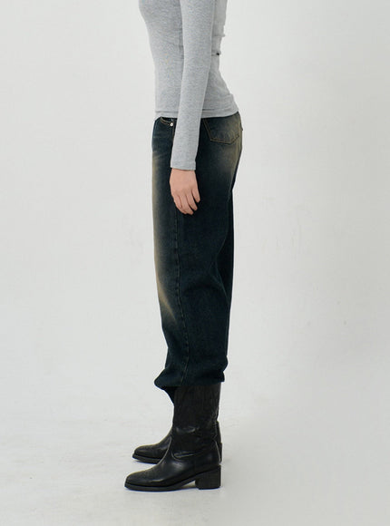 Vintage Washing Baggy Jeans ID23