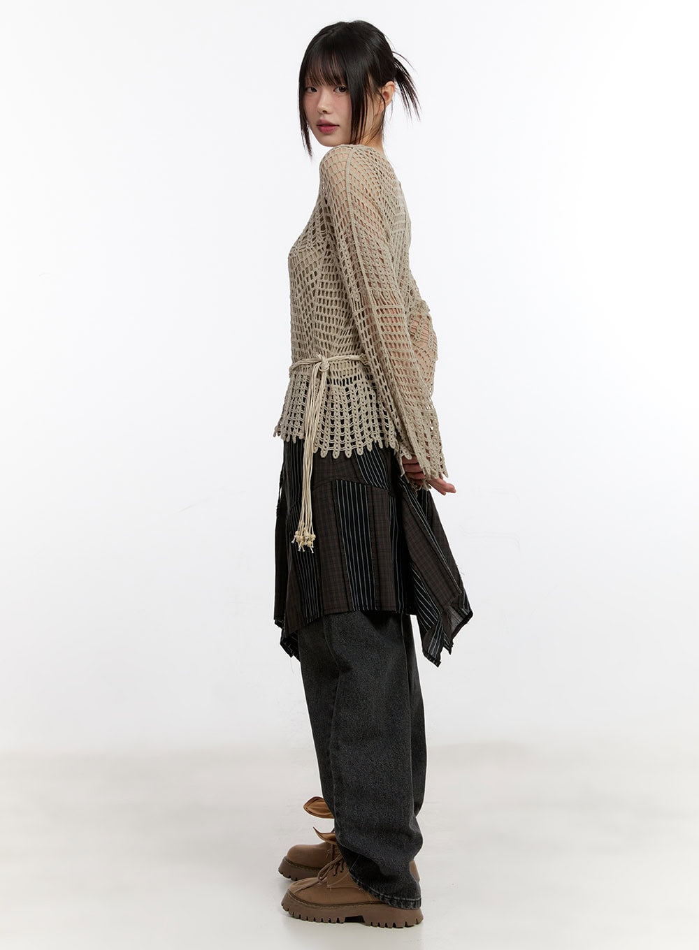 ruffle-stripe-midi-handkerchief-skirt-ca508