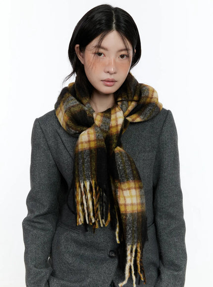 Winter Tartan Checkered Scarf IN510