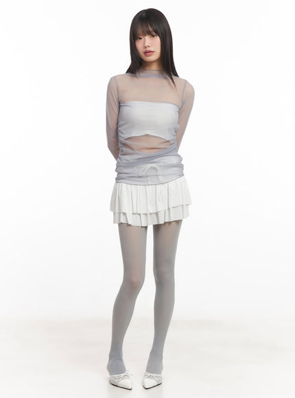 sheer-shirred-long-sleeve-top-ca522