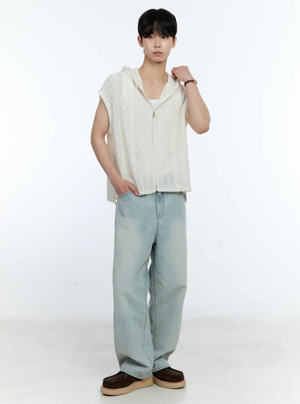 mens-sleeveless-knit-zip-up-jacket-ig501