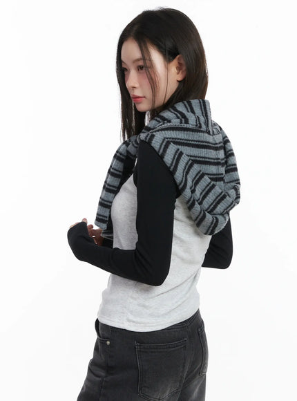 casual-striped-hooded-muffler-cj512