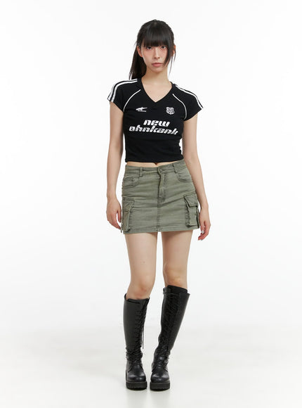 chic-cargo-denim-mini-skirt-cl422