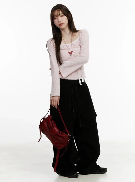 soft-off-shoulder-ribbon-top-id525