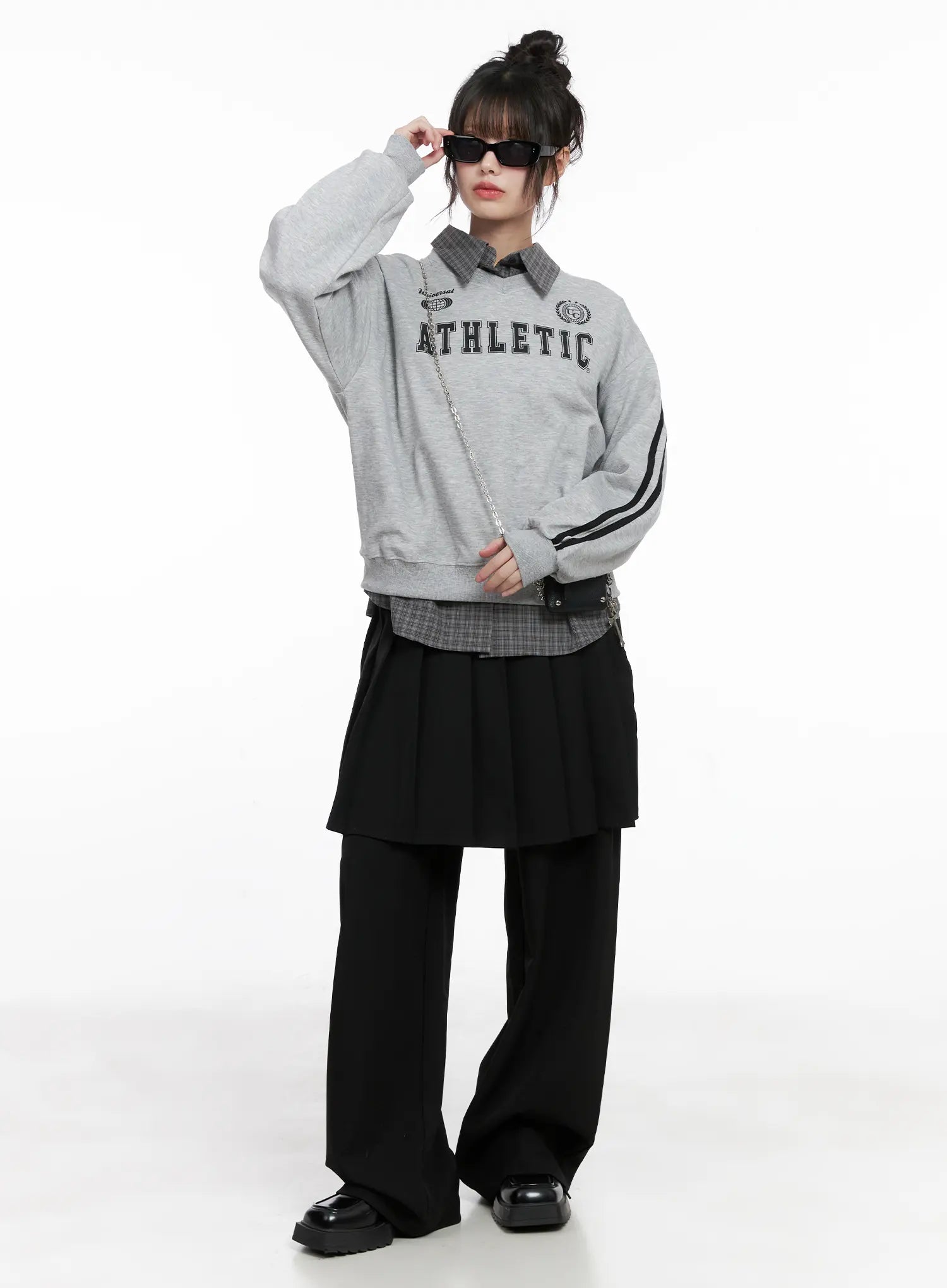 pleated-wrap-skirt-pants-cg515