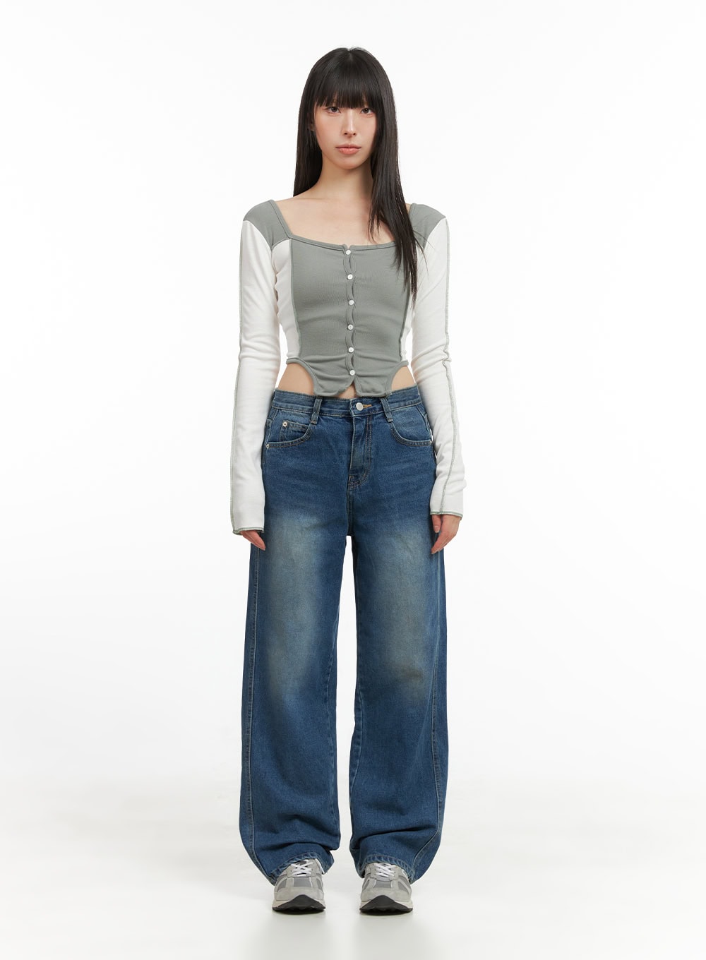 contrasting-long-sleeve-crop-top-cg420