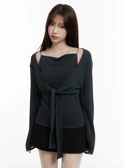 tie-layered-knit-cami-cardigan-set-ij516