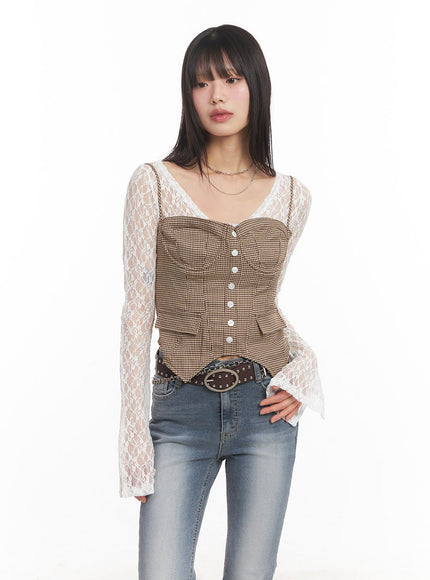checked-corset-wired-cami-top-ca522