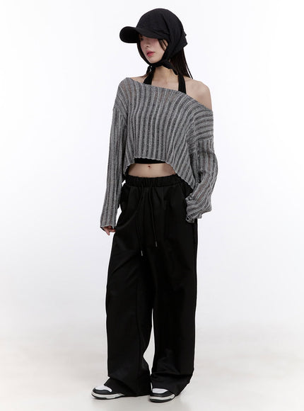 sheer-one-shoulder-crop-sweater-cf511