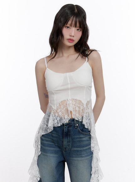 elegant-lace-frill-cami-top-cf511