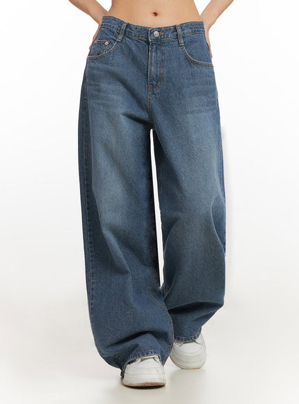 Emi Wide-Leg Baggy Jeans IM513