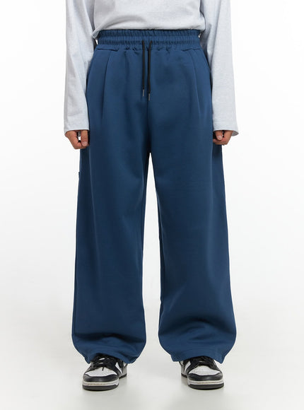 mens-elastic-back-carpenter-sweatpants-io420 / Blue