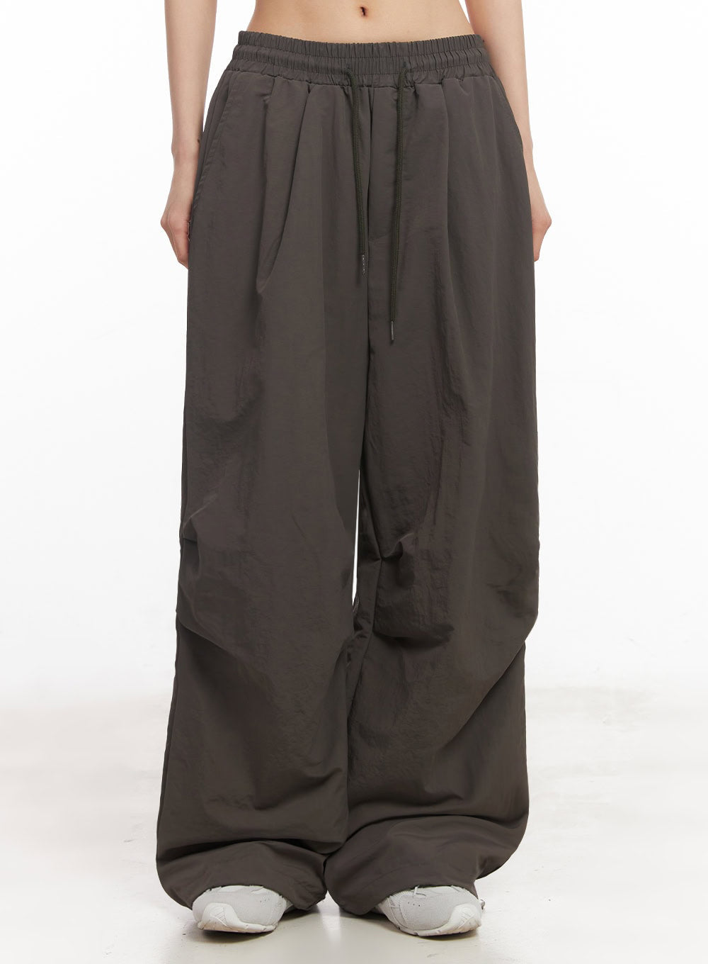 Comfort Pintuck Wide-Leg Sweatpants IY529 - Acubi style