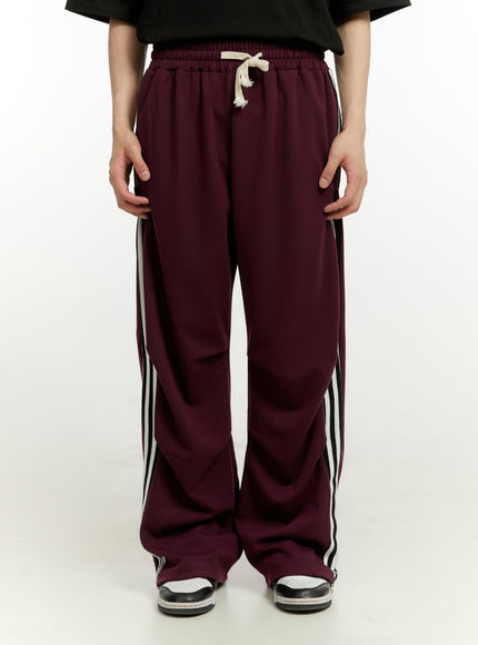 mens-training-pants-il418 / Dark red