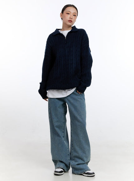 half-zip-cable-knit-sweater-co431