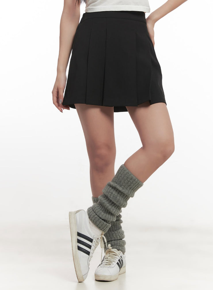 Classic Pleated Mini Skirt CF526