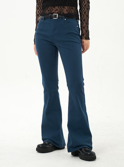 Bootcut Cotton Pants CA325