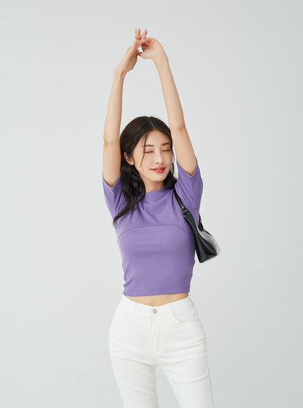 S-Line Crop T-Shirt IU26