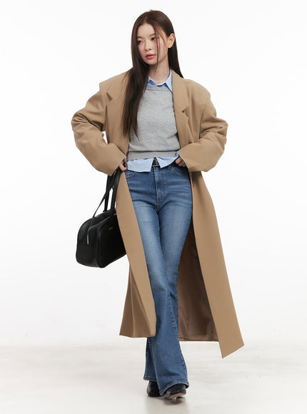 Classic Oversized Trench Coat CM511