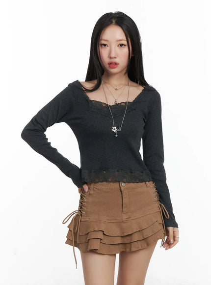 romantic-lace-trim-sweetheart-neck-long-sleeve-top-cd530