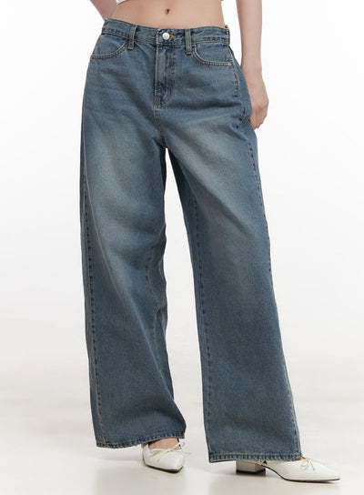 andrea-wide-leg-jeans-cf514 / Blue