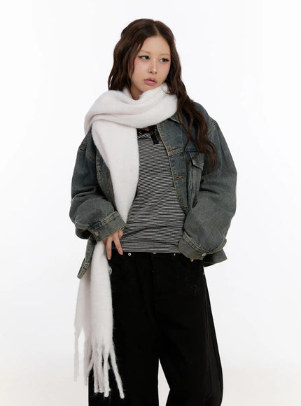 vintage-oversized-denim-jacket-cn527 / Blue