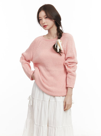 Cozy Loose-Fit Knit Sweater  CM511