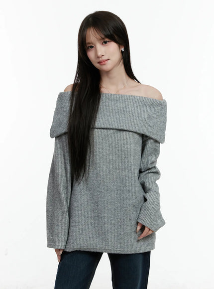 fleece-ribbed-off-shoulder-knit-top-cd523