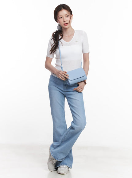 sheer-v-neck-linen-short-sleeve-sweater-cy519