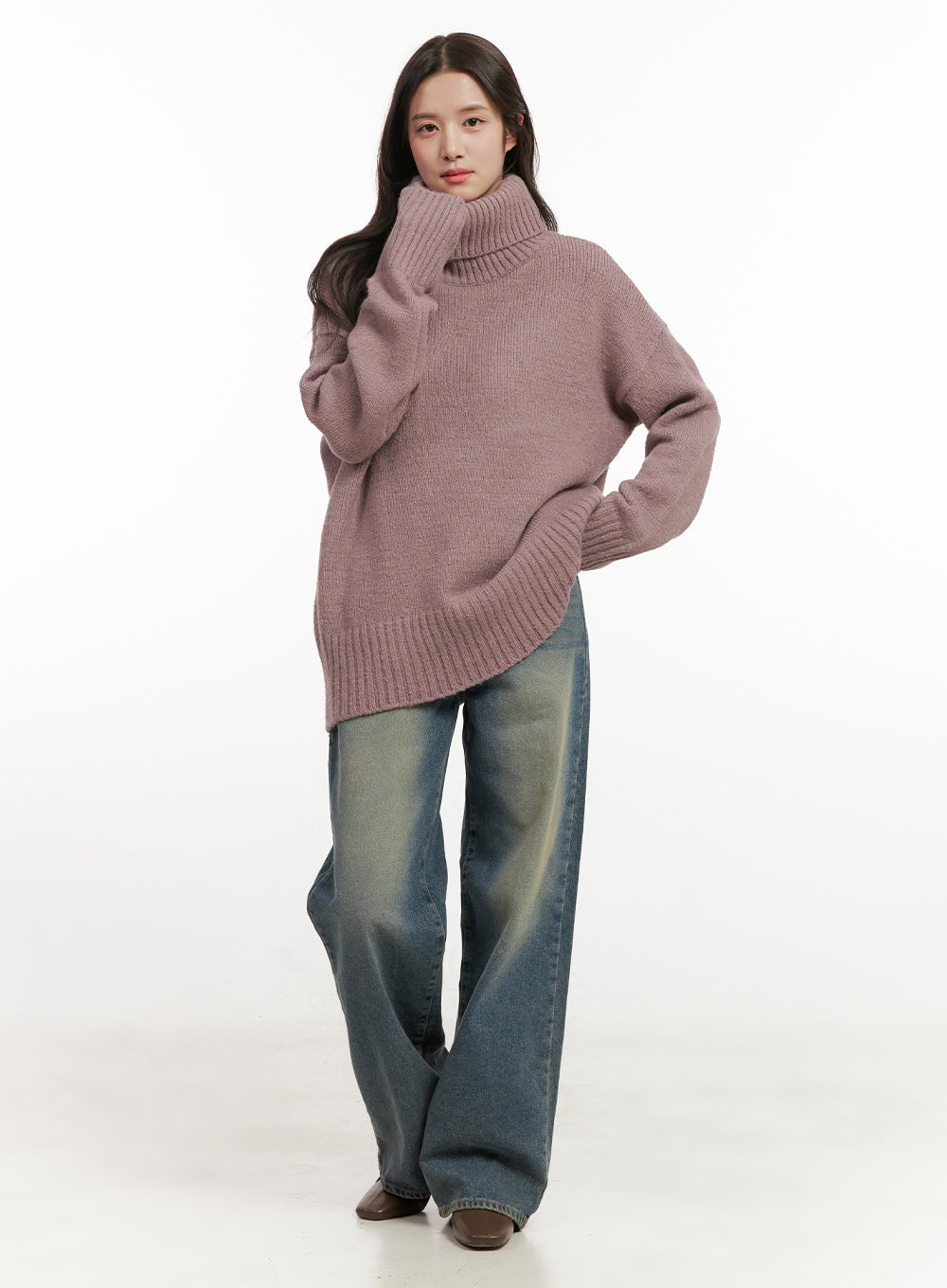 cozychic-turtle-neck-sweater-on429