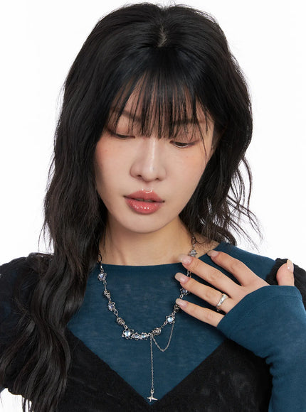 blue-cubic-twist-necklace-cc1809