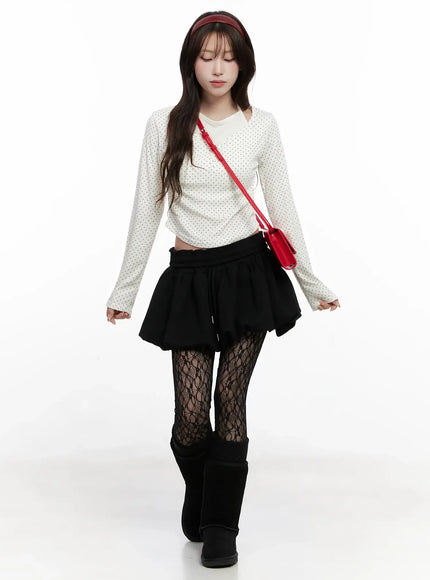 polka-dot-layered-halter-top-in525