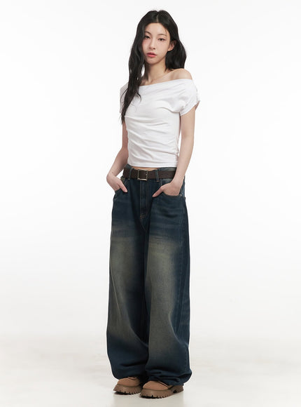 one-shoulder-shirring-crop-top-cf513