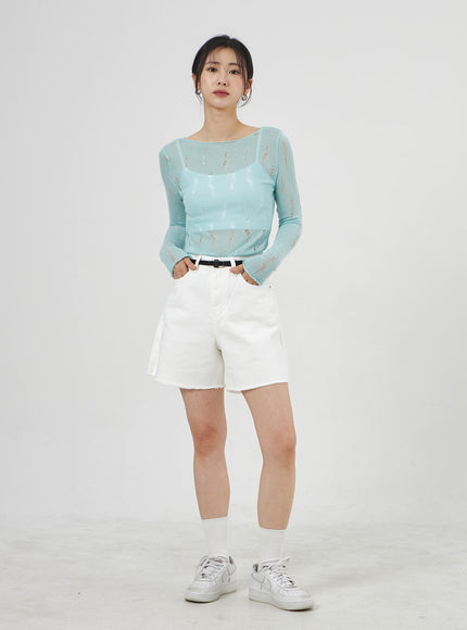 Wide Leg Shorts OA307