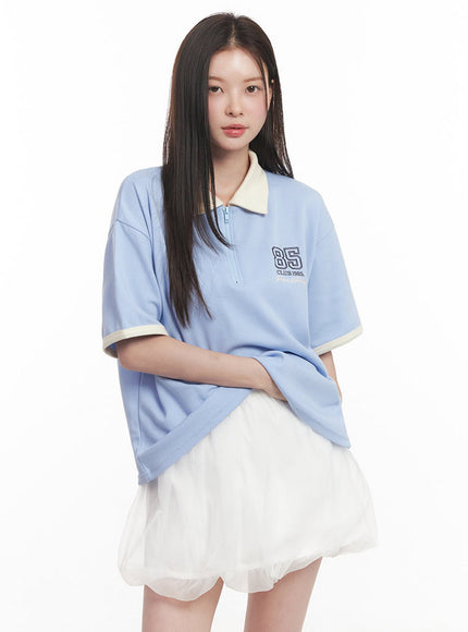 embroidered-logo-collared-top-iy513