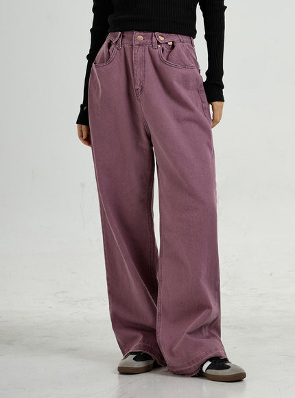 Straight Leg Wide Pants CO31